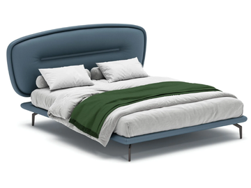 ROMANCE - Fabric double bed by Ozzio Italia - view 2